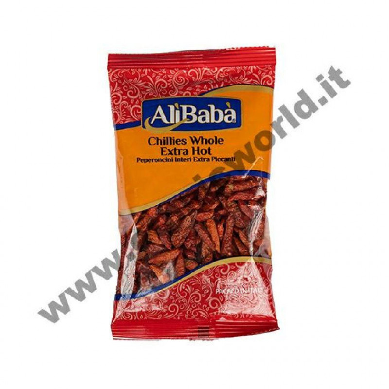 ALI BABA CHILLI WHOLE EX. HOT 50GR